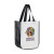 Custom Matte Laminated Designer Tote Bag - Full Color - White 