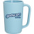Custom 14 oz Ledge Ceramic Mug - Pacifc Blue 