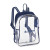 Promotional Sigma Clear Mini Backpack - Navy