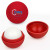 Custom Logo Lip Balm Ball - Red