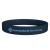 Custom Quick Turn Pad Printed Wristband - Navy blue