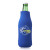 Custom Zipper Beer Bottle Insulators - Royal blue
