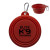 Custom Collapsible Silicone Pet Bowl - Red