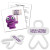 Custom Person Cookie Cutter - White 