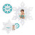 Personalized Snowflake Photo Ornament - Custom Holiday Gifts - detail