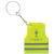 Custom Reflective Safety Vest Keytag - Neon yellow