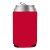 Custom USA Made Scuba Can Coolie - Red