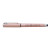 Custom Custom Cali Stylus Gel Pen - Metallic Rose Gold with Black