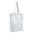 Custom Economical Tote Bag With Gusset - White