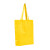 Custom Economical Tote Bag With Gusset - Yellow
