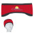 Custom Fleece Ear Band - Red