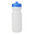 Custom 24 oz. Water Bottle - Blue Lid 