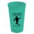 Custom Stadium Cup Smooth Sided 22 Oz - Turquoise 