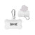 Custom Bag Dispenser-Pet Waste Disposal - White