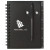 Custom Imprinted Spiral Notebook & Pen - Black