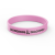 Custom Silicone 1/2 Inch Wristband - Light Pink