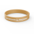 Custom Silicone 1/2 Inch Wristband - Tan