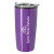Custom 20 oz Elate Himalayan Tumbler With Custom Box - Purple/Clear 