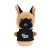 Shorties Stuffed Animals with Imprinted Shirts - Service Dog