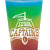 Custom Silipint Straight Up Silicone Pint Glass 16 oz - Prism