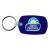 Custom FCD Standard Key Fob - Translucent blue