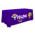 Custom 6' Economy Table Throw - Purple