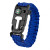 Imprinted Logo Survival Wrist Band - Blue 