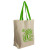 Custom The Brunch Tote - Cotton Grocery Tote - Lime