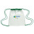 Custom Clear Game Drawstring Backpack - Forest green