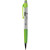 Custom Mardi Gras Chrome Click Pen - Green