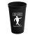 Custom Stadium Cup Smooth Sided 22 Oz - Black