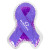 Custom Ribbon Hot/Cold Pack - Purple