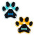 Custom Puppy Paw Aqua Pearls Hot/Cold Pack - All colors