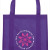 Custom Reinforced Grocery Tote - Purple 
