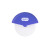 Custom Round Pizza Cutter - Blue