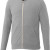 Men's Garner Lightweight Knit Full Zip Hoodie With Thumb Holes - Heather Grey