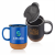 Custom 12 oz. Cork Bottom Ceramic Mug - All varaiant with logo  