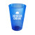 Custom Recycled OceanWorks Plastic Pint Glass - Blue