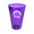 Custom Recycled OceanWorks Plastic Pint Glass - Purple
