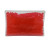Custom Mini Rectangle Gel Beads Hot/Cold Pack - red