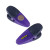 Custom Magnetic Memo Holder / Clip - Translucent Purple
