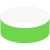 Custom Tyvek Tear Stub Wristband - Neon Green 