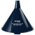Custom Recycled One Pint Funnel - Eco navy blue