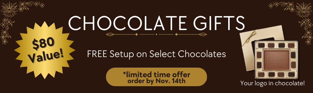 Chocolate Gifts, Free Setup on Select Chocolates. $80 Value! Limited Time Offer, order by Nov. 14th, 2025