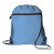 Drawstring Bag Promotional with Imprint - Light blue