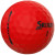Custom Srixon Soft Feel BRITE Golf Balls - 12 Pack - Red Ball View