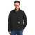 Custom Carhartt Super Dux Soft Shell Jacket - Black front View 