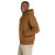 Custom Carhartt Quilted-Flannel-Lined Duck Active Jac - Carhartt Brown side view
