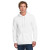 Custom Comfort Colors Ring Spun Hooded Sweatshirt - White Front view