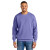 Custom Comfort Colors Ring Spun Crewneck Sweatshirt - Violet Front view